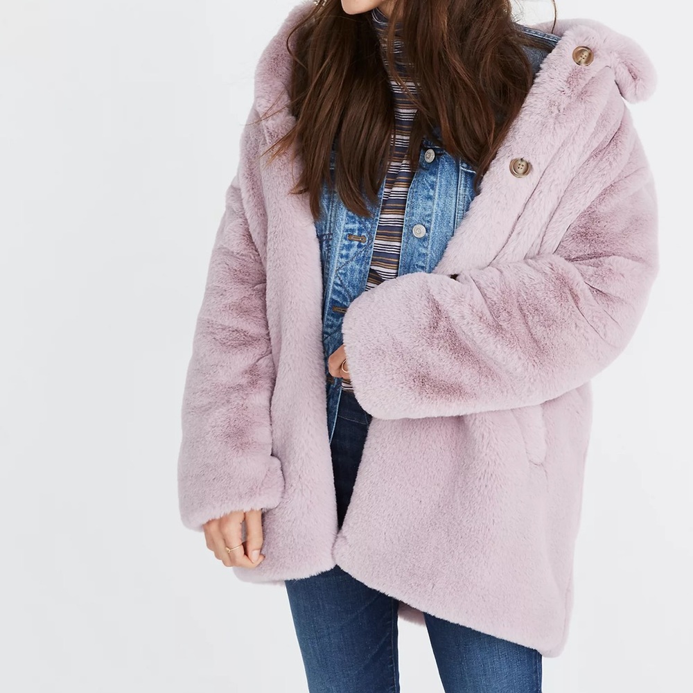 Madewell Faux-Fur Coat